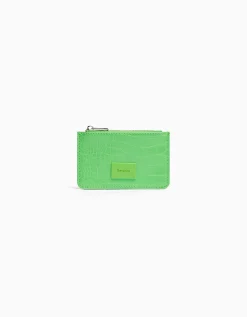 FEMME BERSHKA Tout voir*Porte-cartes plaque gravure imprimé animal