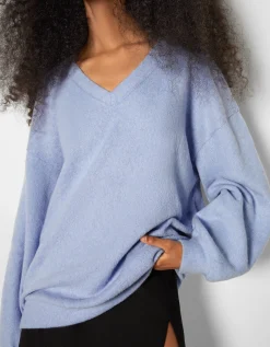 FEMME BERSHKA Pulls*Pull à col en V