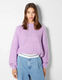 FEMME BERSHKA Pulls*Pull à col rond