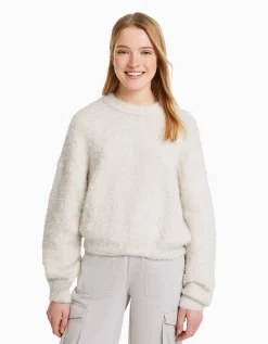 FEMME BERSHKA Pulls*Pull à col rond