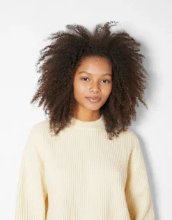 FEMME BERSHKA Pulls*Pull à col rond