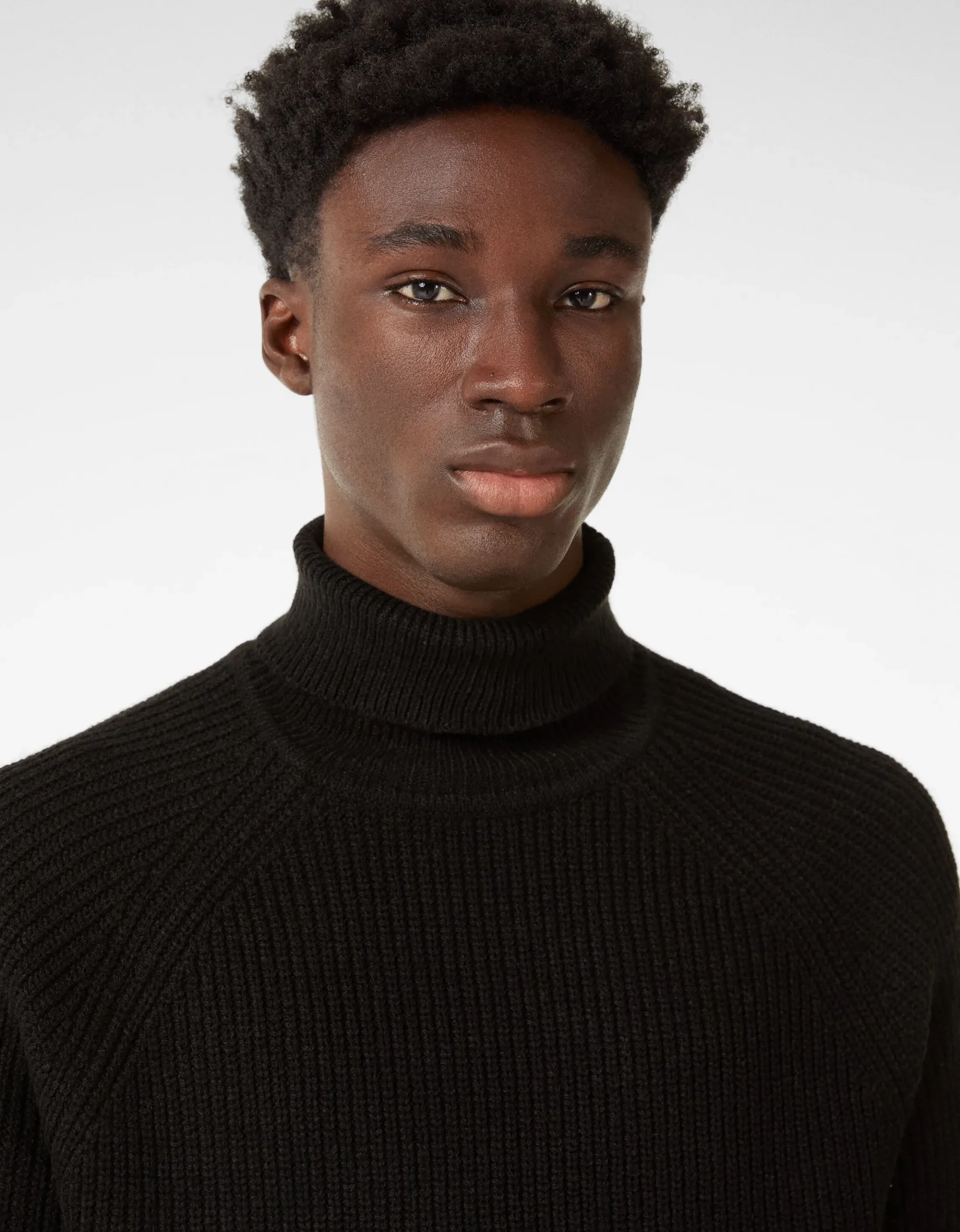 HOMME BERSHKA Pulls et gilets*Pull à col roulé