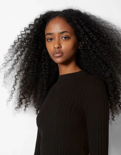FEMME BERSHKA Pulls*Pull bord-côte col roulé