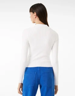 FEMME BERSHKA Pulls*Pull bord-côte col roulé