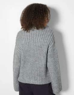 FEMME BERSHKA Pulls*Pull col montant