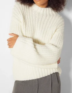 FEMME BERSHKA Pulls*Pull col montant
