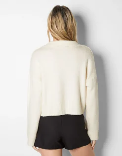 FEMME BERSHKA Pulls*Pull col polo