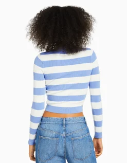 FEMME BERSHKA Maille*Pull col rond