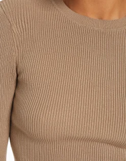 FEMME BERSHKA Maille*Pull col rond