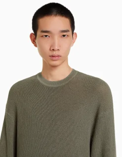 HOMME BERSHKA Vêtements*Pull col rond