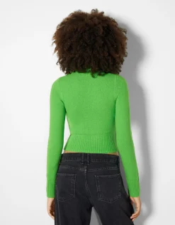 FEMME BERSHKA Maille*Pull col roulé