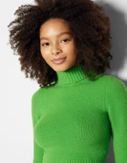 FEMME BERSHKA Maille*Pull col roulé