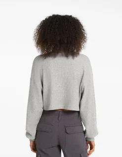 FEMME BERSHKA Maille*Pull cropped