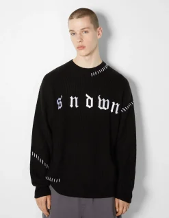 HOMME BERSHKA Pulls et gilets*Pull gothique