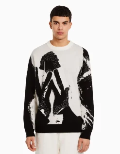 HOMME BERSHKA Vêtements*Pull intarsia