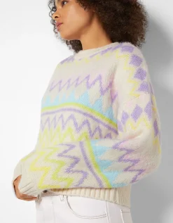 FEMME BERSHKA Pulls*Pull jacquard