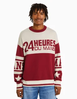 HOMME BERSHKA Vêtements*Pull jacquard 24h LE MANS