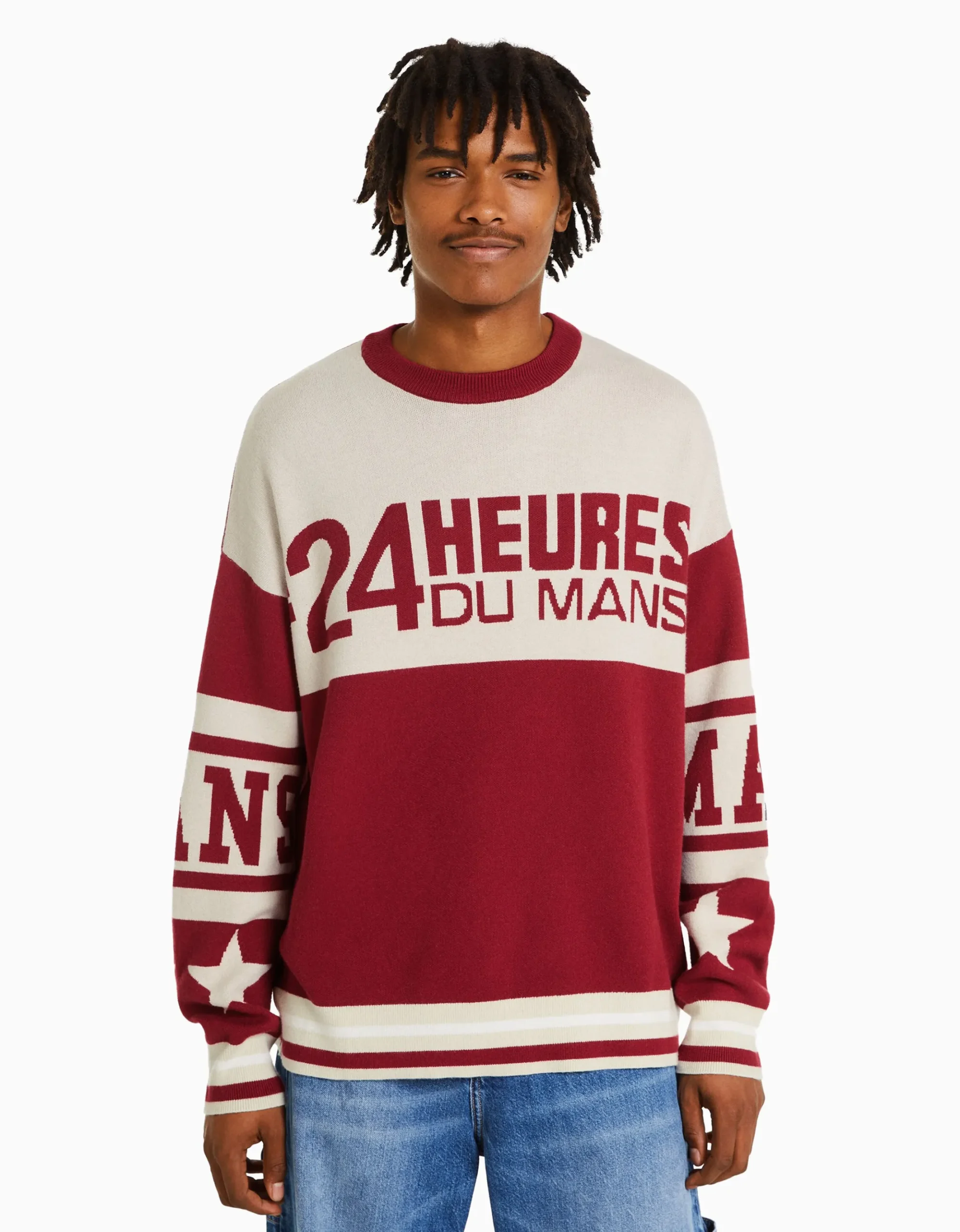 HOMME BERSHKA Vêtements*Pull jacquard 24h LE MANS