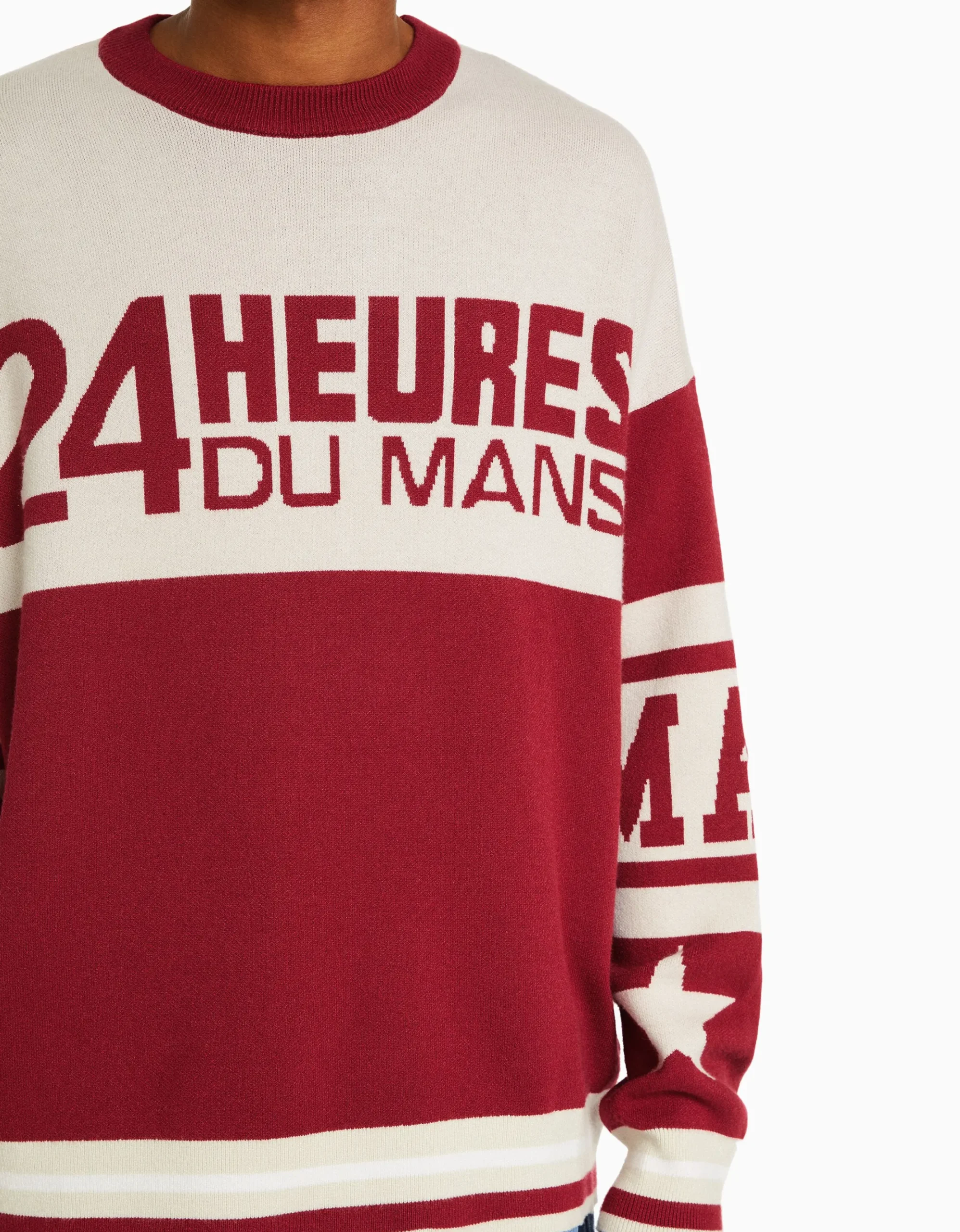 HOMME BERSHKA Vêtements*Pull jacquard 24h LE MANS