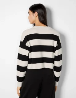 FEMME BERSHKA Maille*Pull maille col rond