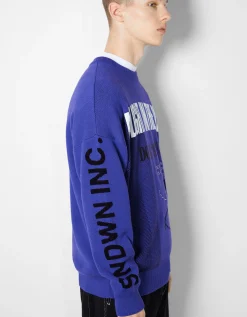 HOMME BERSHKA Pulls et gilets*Pull manches longues imprimé