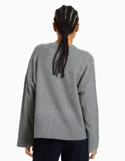 FEMME BERSHKA Maille*Pull oversize