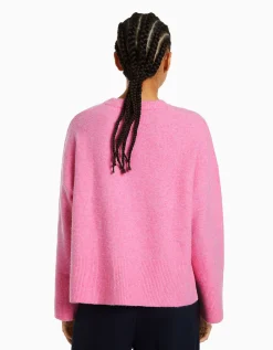 FEMME BERSHKA Maille*Pull oversize