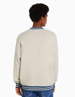 HOMME BERSHKA Vêtements*Pull varsity