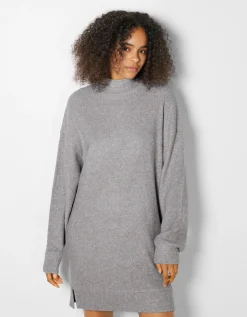 FEMME BERSHKA Robes*Robe courte manches longues