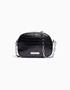 FEMME BERSHKA Best sellers*Sac anse texturé double fermeture Éclair