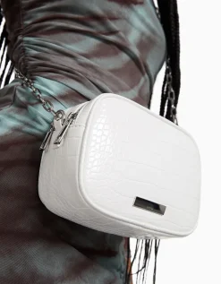 FEMME BERSHKA Tout voir*Sac anse texturé double fermeture Éclair