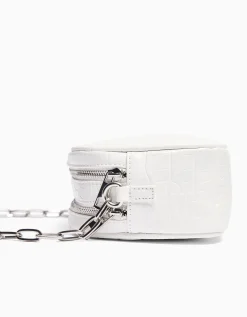 FEMME BERSHKA Tout voir*Sac anse texturé double fermeture Éclair
