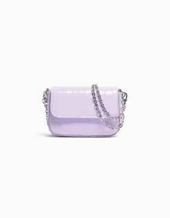FEMME BERSHKA Tout voir*Sac anses chaînes effet verni