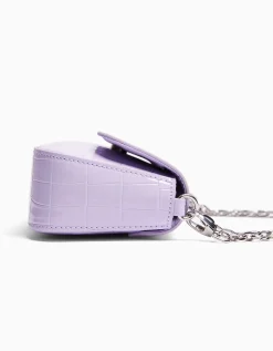 FEMME BERSHKA Tout voir*Sac anses chaînes effet verni