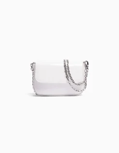 FEMME BERSHKA Tout voir*Sac anses chaînes effet verni