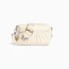 FEMME BERSHKA Similicuir*Sac bandoulière similicuir papillon