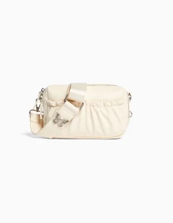 FEMME BERSHKA Similicuir*Sac bandoulière similicuir papillon