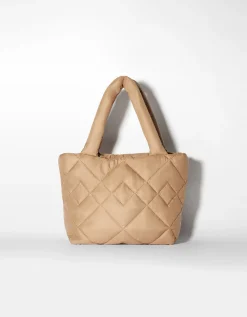 FEMME BERSHKA Tout voir*Sac cabas matelassé anse tissu