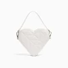 FEMME BERSHKA Best sellers*Sac matelassé cœur anse réglable