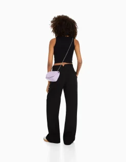 FEMME BERSHKA Tout voir*Sac matelassé vertical anse chaîne