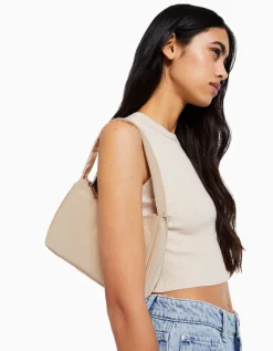 FEMME BERSHKA Personnalisables*Sac porté épaule tissu