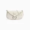 FEMME BERSHKA Tout voir*Sac rabat effet croco anse