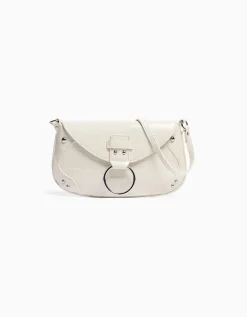 FEMME BERSHKA Tout voir*Sac rabat effet croco anse