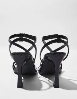 FEMME BERSHKA Party*Sandales talon aiguille lanières