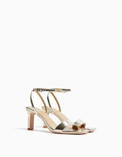 FEMME BERSHKA New*Sandales talon brides boucle de cheville