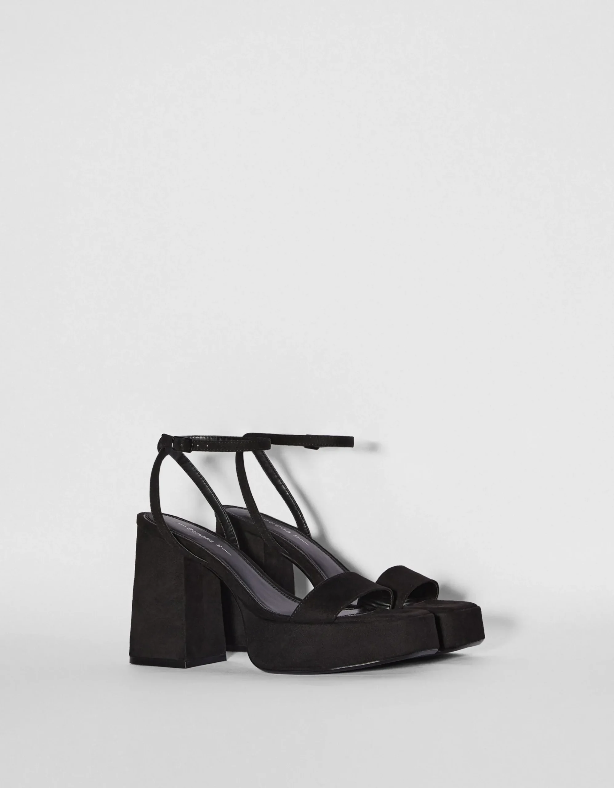 FEMME BERSHKA Party*Sandales talon compensé