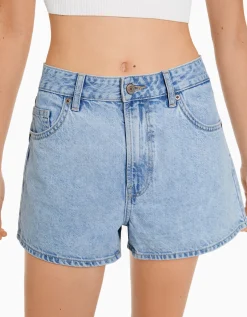 FEMME BERSHKA Shorts et bermudas*Short denim mom