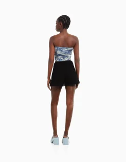 FEMME BERSHKA Shorts et bermudas*Short denim mom