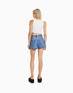 FEMME BERSHKA Shorts et bermudas*Short denim mom