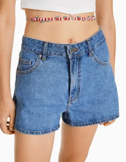FEMME BERSHKA Shorts et bermudas*Short denim mom